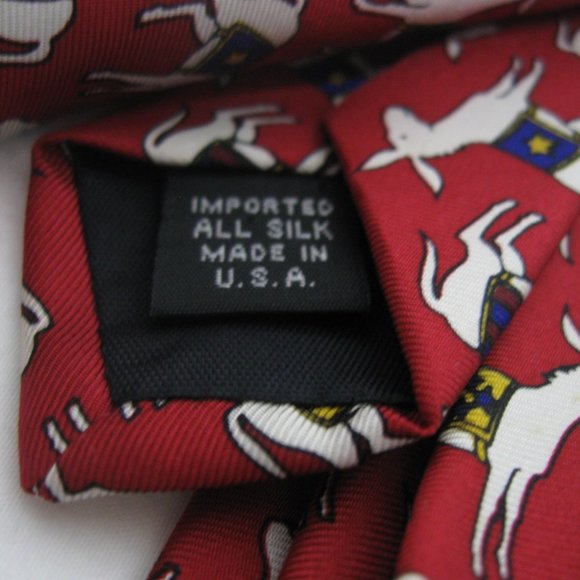 Vintage DNC Democratic National Convention Silk Tie Donkey Politics - Picture 3 of 5